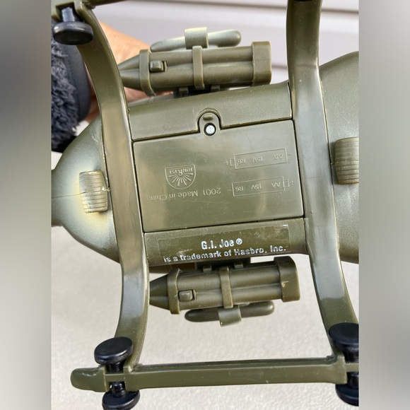 GI Joe 2001 Funrise Hasbro Power U.S. Army Helicopter Untested - Picture 5 of 9